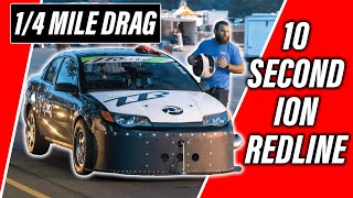 Worlds Fastest Saturn Ion goes 10.9 // Record Run