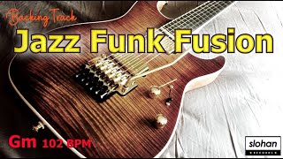 Jazz Funk Fusion 　JAZZ FUNK SOUL／Backing Track (Gm  102 BPM)