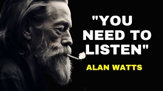 "You Need To Let It Be" | Alan Watts' Wisdom On The Art of Finding Peace And Letting Things Happen