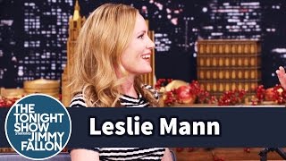 Leslie Mann Uses an App to Track Her Daughter at College