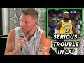 Pat McAfee Reacts To The Drama Going On With LeBron & The Lakers