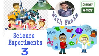 Science Experiments with Faaiz: How to make  shower (ep 3)