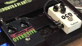 Voodoo Labs OVERDRIVE vs Fulltone OCD Version 1 guitar effects pedal shootout