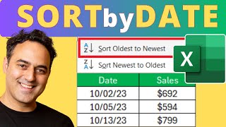 How to Order by Date in Microsoft Excel