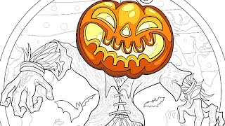 How To Draw A Scarecrow | Halloween Pumpkin Scarecrow Easy Draw Tutorial
