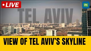 LIVE: View of Tel Aviv’s skyline as Iran launches missiles into Israel