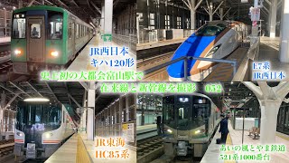 史上初の大都会あいの風とやま鉄道＆JR高山線＆北陸新幹線が発着する富山駅で在来線と新幹線を撮影　052