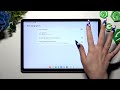 How to Enter Text Correction Options on Samsung Galaxy Tab S10 FE 5G
