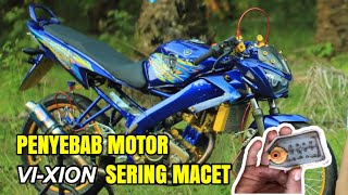 Cara bersihkan tangki motor vixion dan bersihkan saringan pompa minyak