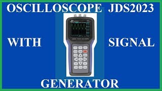 JINHAN JDS2023 Oscilloscope Detailed Review