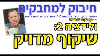 004: ולידציה 2- שיקוף מדויק (טכניקות תמיכה)