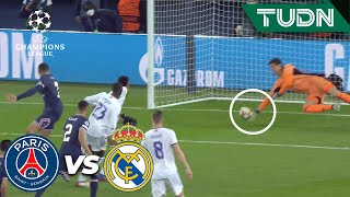 ¡ATAJADÓN! Fantástica reacción de Courtois | PSG vs Real Madrid | UEFA Champions League -8vos | TUDN