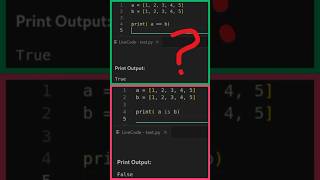 Python == vs is – The BIG Difference Explained in 60 Seconds!