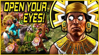 A Whole New Look at AZTEC! | Age of Empires 3: Definitive Edition [AOE3 DE]