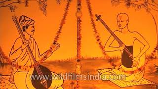 Ustad Aashish Khan a traditional sarodist in the world music genre | Rare 1990's footage