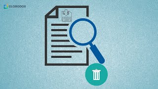 How to Delete a Saved Search? | GLOBODOX Document Management Software Tutorials