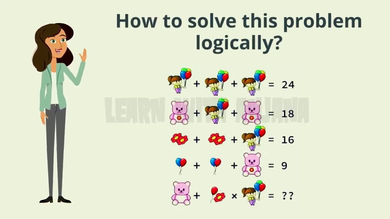 Girl Balloons Teddy Flower Puzzle Solved Whatsapp Puzzle Viral