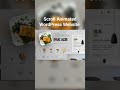 Animated Website #elementor #wordpress #parallaxwebsite #parallaxscroll #parallax