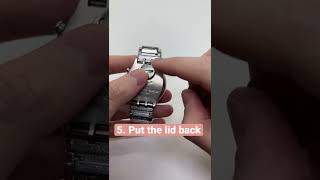 How to Replace the Watch Battery on your Swatch Watch | Swatch Battery Replacement