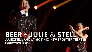 BEER - JULIE \u0026 STELL Fancam - 240727 JULIExSTELL Ang Ating Tinig Day 1, New Frontier FanBoy DollArch