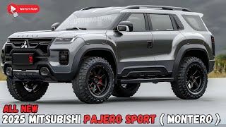 官方的！！ 2025 Mitsubishi Pajero Sport（Montero）揭露 - 发布和日期