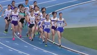 ⑤女子3000m決勝スタート 2023年度選抜1年生都大会20230709