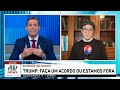 trump e zelensky discutem guerra ao vivo linha de frente