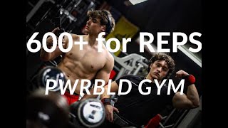 REPPING 605 POUNDS! | PWRBLD GYM | 19 YEARS OLD | POWERLIFTING MOTIVATION | LIFTING WITH TOM NEWELL