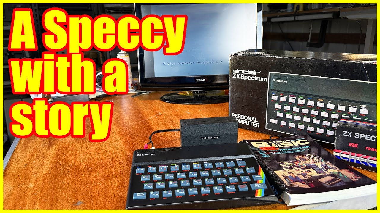 Fixing A Special Zx Spectrum Youtube