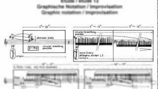 Etude 12 Graphic - Improvisation, For the Contemporary Flutist, Wil Offermans