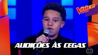 Heitor Gusmão canta ‘Eu Não Vou’ nas Audições às Cegas – The Voice Kids | 7ª Temporada