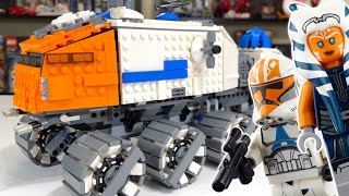 LEGO Star Wars Ahsoka (332nd) CLONE TURBO TANK! (Republic Bricks)