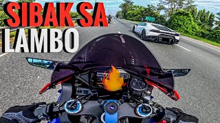 CBR1000RR VS Lamborghini Chasedown || JDERT Anniversary Ride|| TorqKey