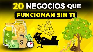 20 NEGOCIOS RENTABLES que te sacarán de la POBREZA ¡actúa ya! 💡💰