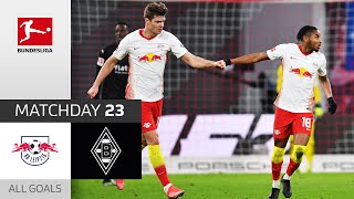 90’+4! Sørloth completes Comeback | RB Leipzig - Borussia M'gladbach | 3-2 | All Goals | MD 23