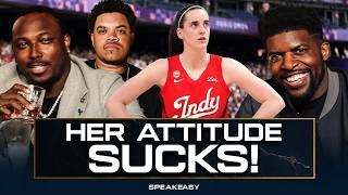 Caitlin Clark’s Attitude F**KING SUCKS! | The Speakeasy GETS HEATED