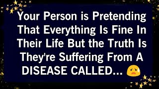 YOUR PERSON IS PRETENDING THAT EVERYTHING IS FINE IN THEIR LIFE BUT THE TRUTH IS THEY'RE SUFFERING.😣