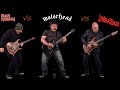 Motorhead VS Iron Maiden VS Judas Priest (Guitar Riffs Battle)