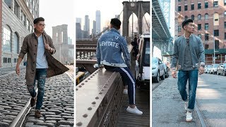 Men's Blue Jeans 3 Ways | Fall Style Inspo