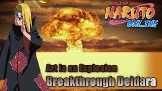 Naruto Online: EVENTS Art is an Explosion Breakthrough Deidara