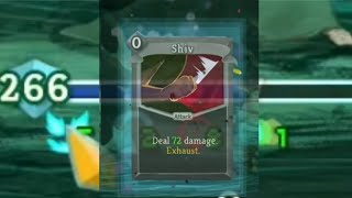 Yes that is 1 Shiv | Slay the Spire