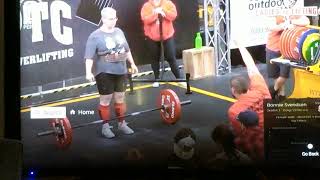 Bonnie Svendsen First Powerlifting Competition - 130kg deadlift