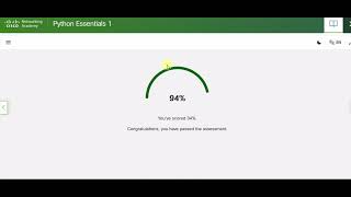 Python Essentials 1 Final Test Latest Solution | Question & Answer | Cisco Skills for all