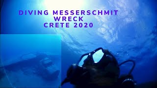 Diving Messerschmitt Wreck Crete