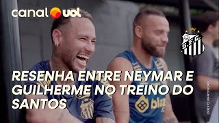 GUILHERME BRINCA AO DESCOBRIR QUE FICA NO MESMO QUARTO QUE NEYMAR FICAVA: 'VOU TIRAR MINHAS COISAS'