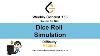 1223 Dice Roll Simulation