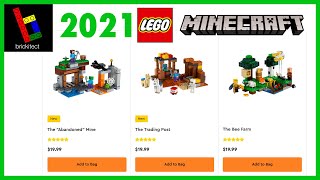 Get Your 2021 LEGO Minecraft Sets Now & Ice Skating Rink GWP