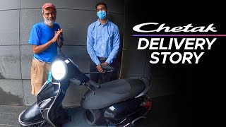 Bajaj Chetak : Delivery Day | VLOG | हिन्दी subtitles