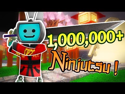 Roblox Ninja Assassin Simulator One Million Ninjutsu Weapons And Powers - 