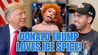 Donald Trump Talks ICE SPICE And OJ SIMPSON!
